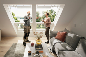  Der Staat fördert den Einbau energieeffizienter Dachfenster. Handwerksbetriebe können Bauherren zu Fördermöglichkeiten beraten 