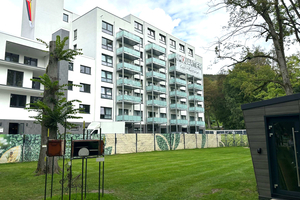  Das sanierte und umgenutzte Kurpark-Quartier in Bad Gandersheim vereint Hotel, Boarding House und Wohnungen unter einem Dach 