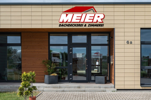  2014 bezog die Dachdeckerei und Zimmerei Meier ein neues Bürogebäude und eine neue Werkhalle in Lengede/Broistedt  