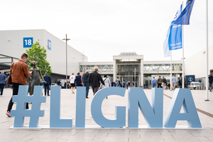  Die Messe LIGNA findet vom 26. bis 30. Mai 2025 in Hannover statt, dabei feiert die Messe in diesem Jahr ihr 50. Jubiläum 