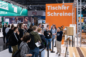  Die Innungsorganisation „Tischler Schreiner Deutschland (TSD)“ wird an ihrem Messestand auf der LIGNA (E16, Halle 12) über aktuelle Themen aus den Berufsverbänden informieren und die Gewinner des Bundesgestaltungswettbewerbs „Die Gute Form“ vorstellen 