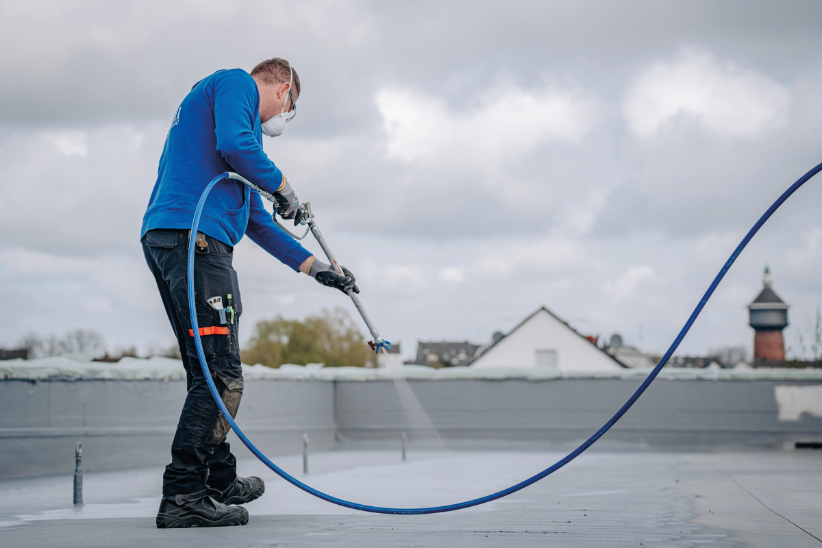 MB PUReactive+ Spritzverfahren Sprühverfahren
