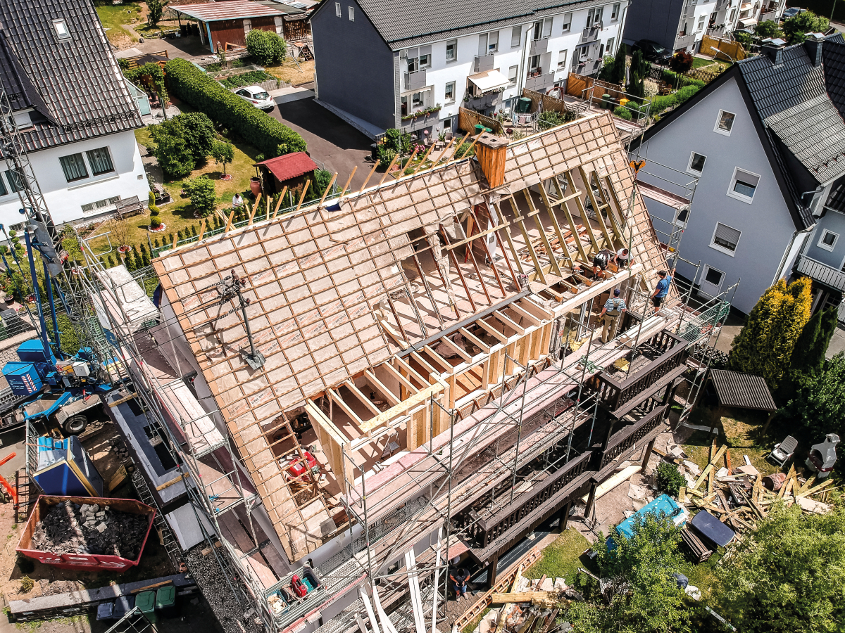 Dachgeschossausbau - puren Dämmelemente