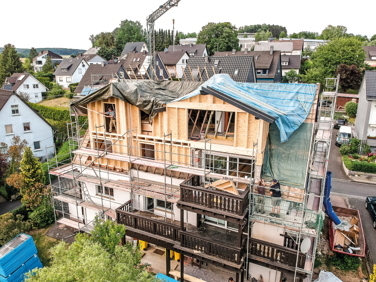 Dachgeschossausbau - puren Dämmelemente