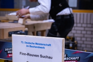 Der 24-jährige Zimmerer aus Kiel hatte 2024 die Landesmeisterschaften in Schleswig-Holstein gewonnen und sich so für den Bundesentscheid qualifiziert  