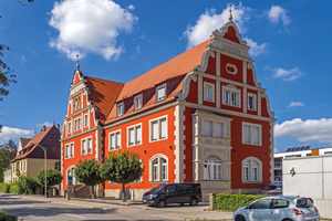  Das ehemalige Amtsgericht in Dinkelsbühl wurde saniert und zum Wohnhaus umgebaut 