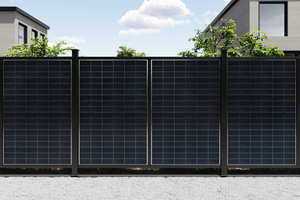  Photovoltaik-Sichtschutz „Solar-Fence“ von Osmo 