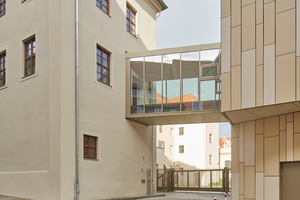  Herderhaus Freiberg: Übergang vom Herderhaus zum Erweiterungsbau 