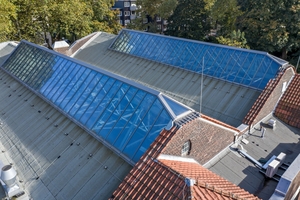  Bis zu 20 Meter lang sind die Firstverglasungen und Lichtbänder, die Glasolux für die Flottmann-Hallen fertigte und montierte 