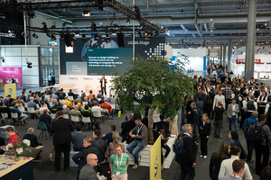 Das zentrale Forum der Messe ist die „LIGNA.Stage“ in Halle 12. Dort gibt es während der gesamten Messe Vorträge und Präsentationen 