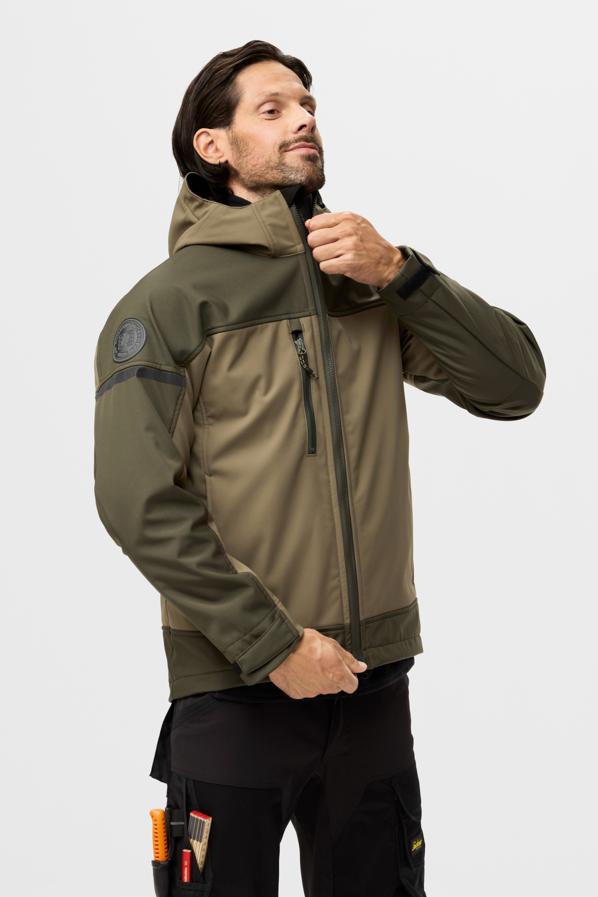 Softshelljacke der Hultafors Marke Snickers Workwear 