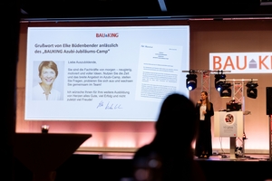  Ein Höhepunkt der Jubiläumsausgabe war das schriftliche Grußwort von Elke Büdenbender, der Ehefrau des amtierenden Bundespräsidenten Frank-Walter Steinmeier. Sie betonte in ihrem Grußwort die gesellschaftliche Bedeutung der beruflichen Bildung 
