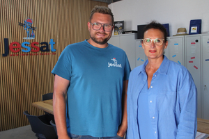  Sandra Jessat und ihr Sohn Julian führen gemeinsam die Dachdeckerei Jessat mit Sitz in Lügde 