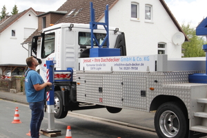  Jessat Ihre Dachdecker GmbH & Co. KG Autokran Amak 