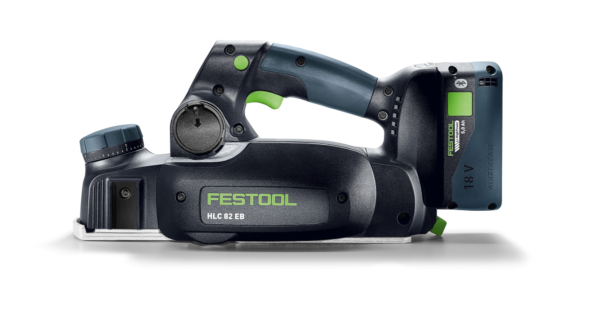 Akku-Hobel „HLC 82“ von Festool 