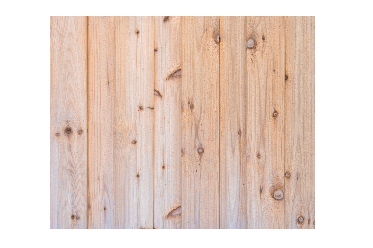 „Western Red Cedar“ Fassadenholz von Osmo