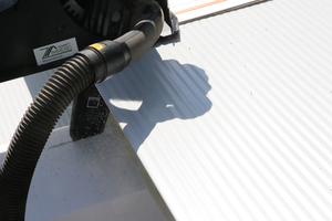  Anwendung des „Panel Cutter TruTool TPC 165“ von Trumpf  