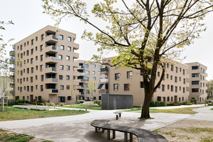  Die Gemeinnützige Wohnungsbaugesellschaft Ingolstadt hat im Piusviertel vier neue Wohngebäude errichtet  