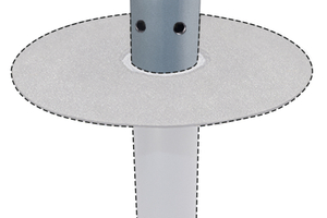  Zubehör für das Retentionsdach von Fleck - Retentionsdrossel 