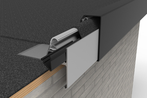  Die Firma Richard Brink stellt auf der Messe Dach+Holz neue Dachrandabschlussprofile vor 