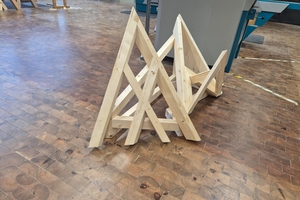  Bei den Vorbereitungen in Kassel, war Ludwig Benz jeden Tag von 7 bis 22 Uhr am Modell am Üben und war dabei immer der letzte, der das Gebäude verließ 