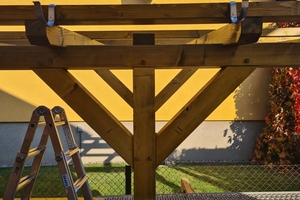  Auch Carports gehören zum Portfolio der Zimmerei Radfor 