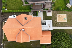  Das Dach dieser denkmalgeschützten Gründerzeitvilla in Köln wurde von Norman Reuters Team saniert und neu eingedeckt 