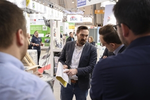  Die vergrößerte „Start-up &amp; Innovationen Area“ in Halle 9 der Messe soll Innovationen sichtbar machen und jungen Unternehmen eine Bühne bieten 