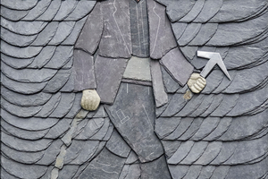  Schieferornament „Dachdecker“ von Tom Heßler 
