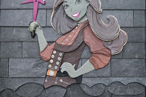  „Barbie-Dachdeckerin“ von Ursula Esser 