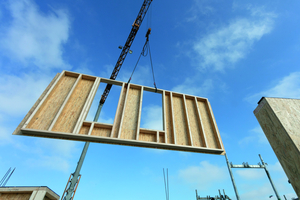  Die&nbsp;„Eco Box“ im Einsatz als Alternative in Holzrahmenbauwänden 