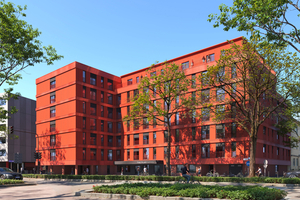  Die Eröffnung des neuen Apartmenthauses „The Flag“ in Köln ist für die zweite Jahreshälfte 2026 geplant 