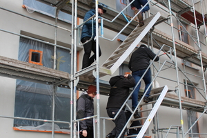  Baustelle Bielefeld Gruenheide Geruest Roofers Club 