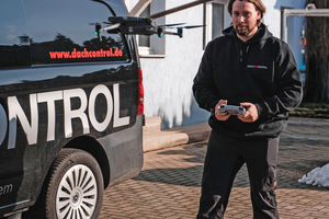  Lucas Wilhelm ist Geschäftsführer der Wilhelm Bedachungsgesellschaft mbH und Gründer des Start-ups „Dach Control“  