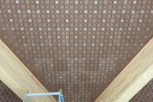  Die Humid-Module wurden an der Decke verschraubt 