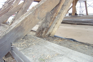  Schaeden tragendes Bauteil Dachsparren Hof Haus Kump 