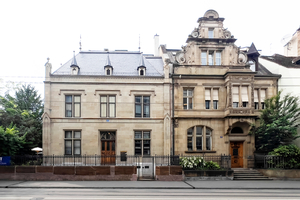  Die Fassade und das Schieferdach des Pfarrhauses Elisabethen in Basel wurden aufwendig saniert 