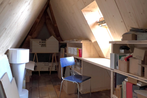  Der Platz im zweiten Dachgeschoss ist zwar knapp bemessen, der Ausblick dafür umso beeindruckender 