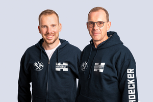  Heiner und Henning Hanebutt (von links) führen gemeinsam die Hanebutt-Gruppe mit Hauptsitz in Neustadt a. Rbge. 