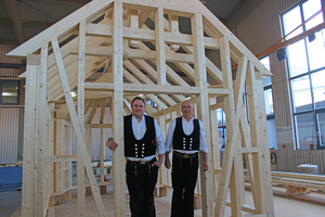  Johannes Strobel (links) rückte 2016 neben seinem Vater Arthur Strobel (rechts) in die Geschäftsführung auf  