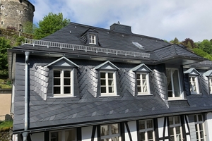  Sanierung Fachwerkgebauede Monschau Schiefer Mansarddach Kaulartz 