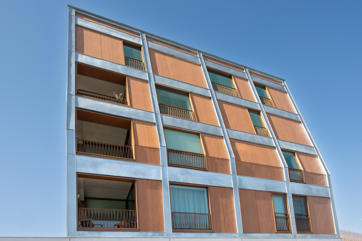 Wohnhaus Hooghmolen in der Wohnsiedlung Auweghem in Mechelen