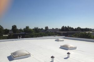  Die Oberflächentemperatur der Reflect Produkte liegt im Vergleich mit Bitumen etwa 31 Prozent niedriger
 