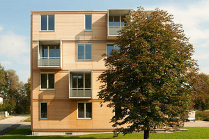  2.Platz: Viergeschossiges Holzhaus in Bad Aibling 
