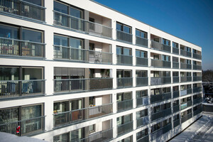  Deutscher Holzbaupreis 2013, Anerkennung Kategorie „Bauen im Bestand“
Fassadensanierung Geschosswohnungsbau in Augsburg
Architekt: lattkearchitekten, Augsburg 
Tragwerksplaner: bauart Konstruktions GmbH &amp; Co. KG, München 
Holzbau: Gumpp &amp; Maier GmbH, Binswangen 
 