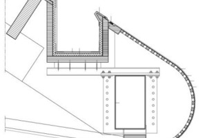  Traufdetail, Maßstab 1:25 