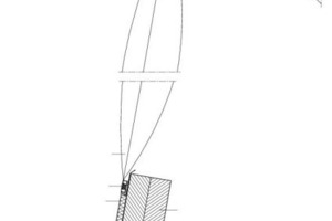  Anschlussdetail Oberlichter, Maßstab 1:15 