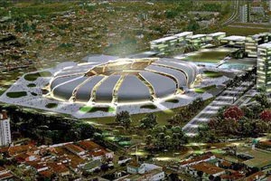  Brasilianische Großprojekte: Auch das Estadio das Dunas in Natal … 