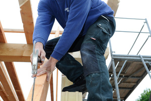  Der Lowa Colorado Work GTX ist mit einer Gore Tex-Membran ausgestattet 
