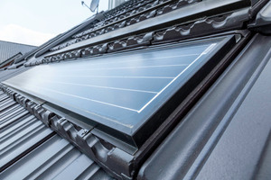  Das PV-System besteht aus drei unterschiedlichen Silizium-Schichten, die auf die grünen, blauen und roten Wellenlängen des Sonnenlichtes reagieren 